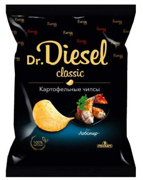 Чипсы Dr. Diesel со вкусом лобстер 120 г 