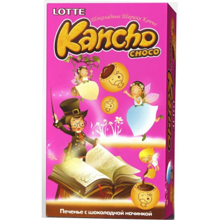 Печенье с какао начинкой «КАНЧО» 42гр 