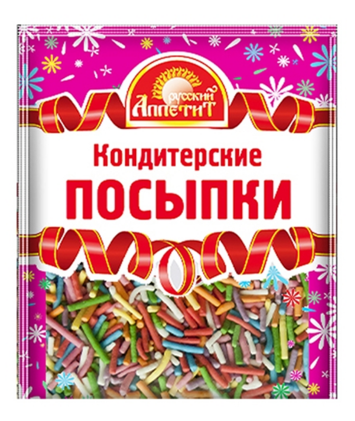 Кондитерские посыпки "Вермишель" 7 гр