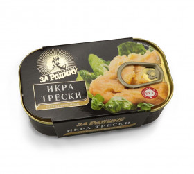 Икра трески стерилизованная 135гр.