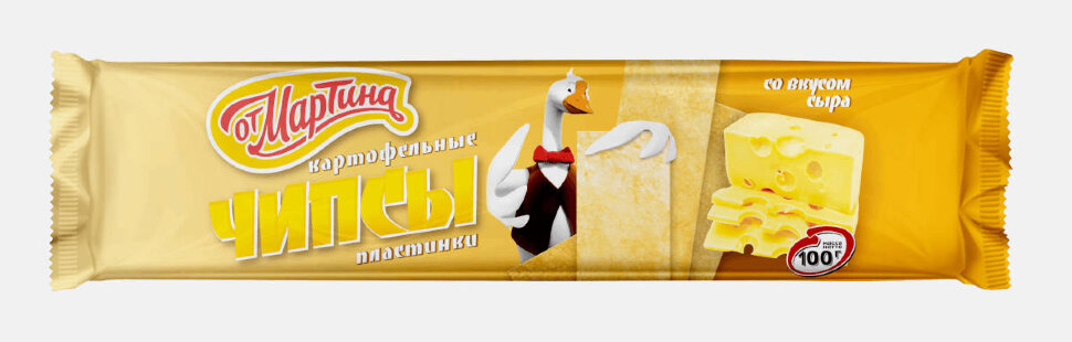 Чипсы От Мартина Сыр 100 г
