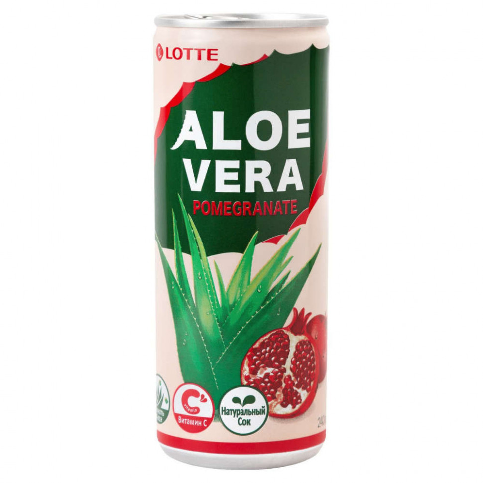 Напиток безалкогольный негазированный Aloe Vera Гранат 240мл х 30шт