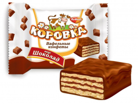 Конфеты "Коровка" вкус шоколада  2 кг