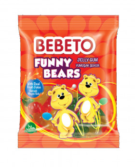 Мармелад жевательный BEBETO FUNNY BEARS 70 г