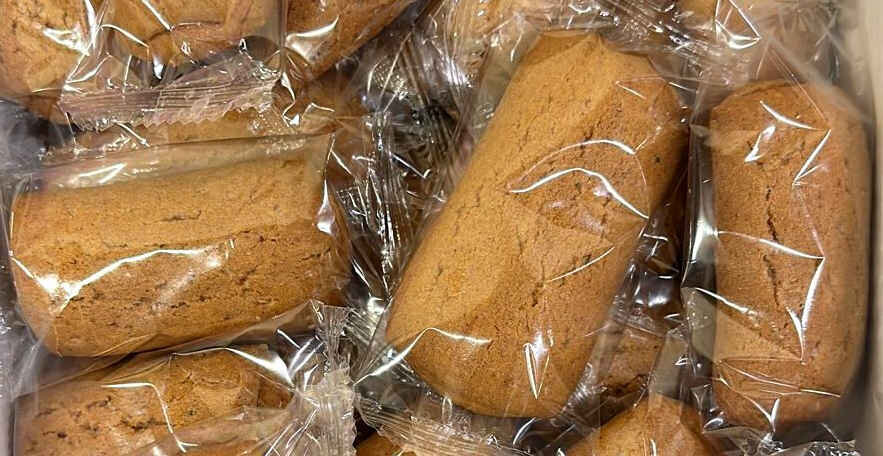 Печенье сдобное Симфония с начинкой абрикос  3,5 кг