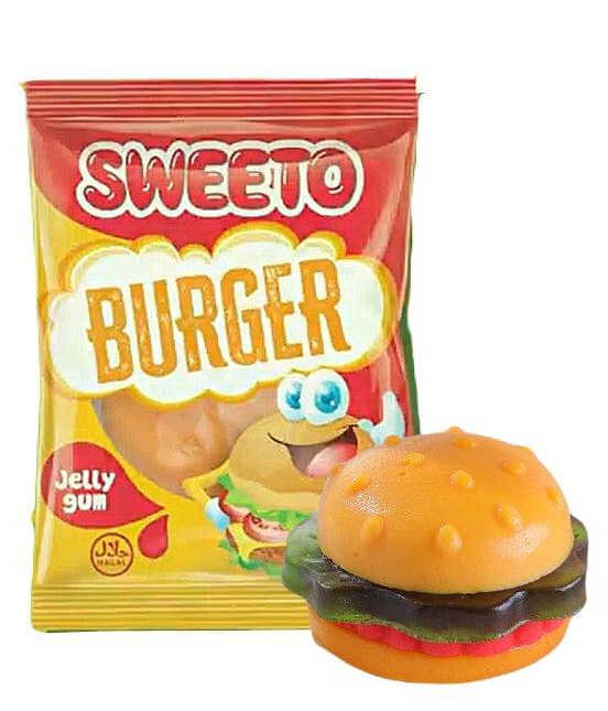 Мармелад жевательный SWEETO ФасФуд Бургер 30 г