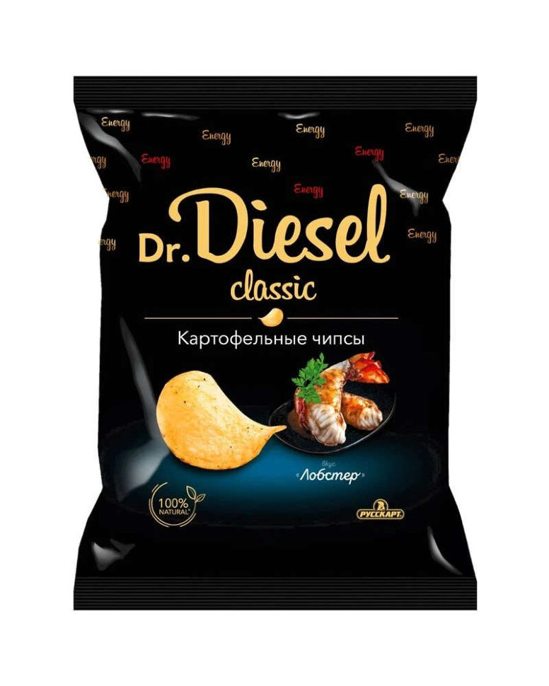 Чипсы Dr. Diesel лобстер 120 г