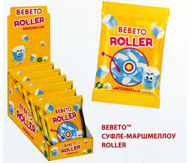 СУФЛЕ-МАРШМЕЛЛОУ BEBETO  ROLLER  60гр  