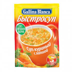 Быстросуп Галина Бланка куриный с вермишелью 15 г