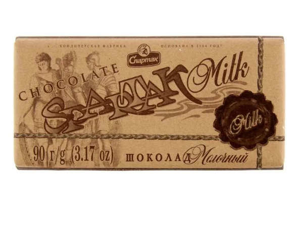 Шоколад Молочный крафт 85г х 25шт 