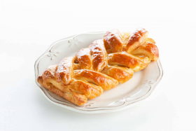 Булочка слоеная Bakery Story Плетенка с абрикосом 1,5кг 