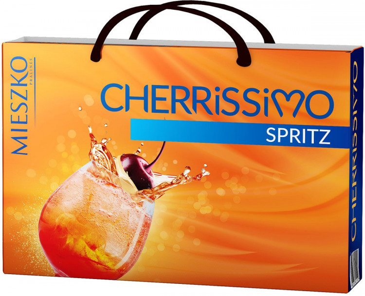 Конфеты Cherrissimo Spritz Вишня в коктейле Mieszko в сумке 285гр