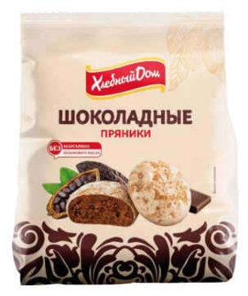 Пряники Хлебный дом шоколадные 300 г
