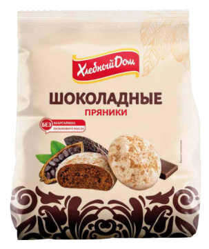Пряники Хлебный дом шоколадные 300 г