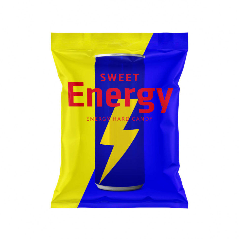 Мини-карамель леденцовая "Sweet Energy" энергетическая 50 гр