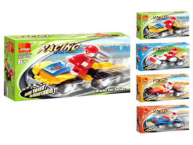 Игрушка конструктор Гонщики (41197) х 4шт