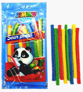 Жевательный мармелад Кислые карандаши Jimmy Sour Pencil ассорти 75 г
