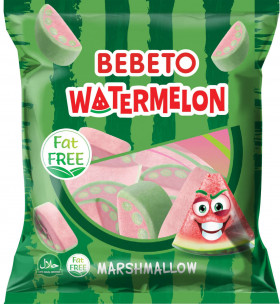 СУФЛЕ МАРШМЕЛЛОУ BEBETO WATERMELON со вкусом арбуза 60 г