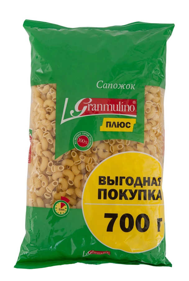Макароны Granmulino + Сапожок "Плюс" 700 г