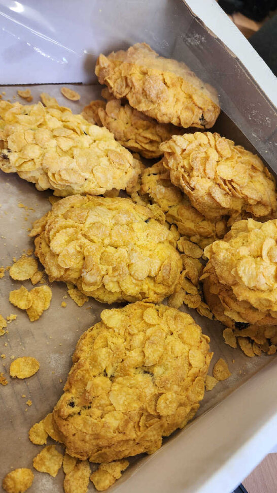 Печенье Карлито с изюмом и кукурузными хлопьями  2 кг