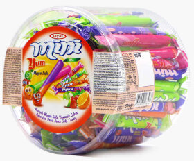 Жевательные палочки MINIYUM  ассорти 804 г