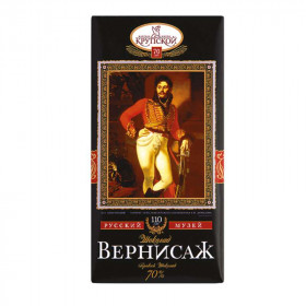 Шоколад  Вернисаж горький десерт 90 г