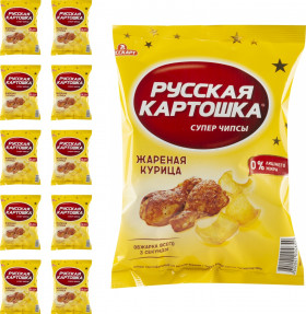 Чипсы Русская Картошка курица 20г х 48шт