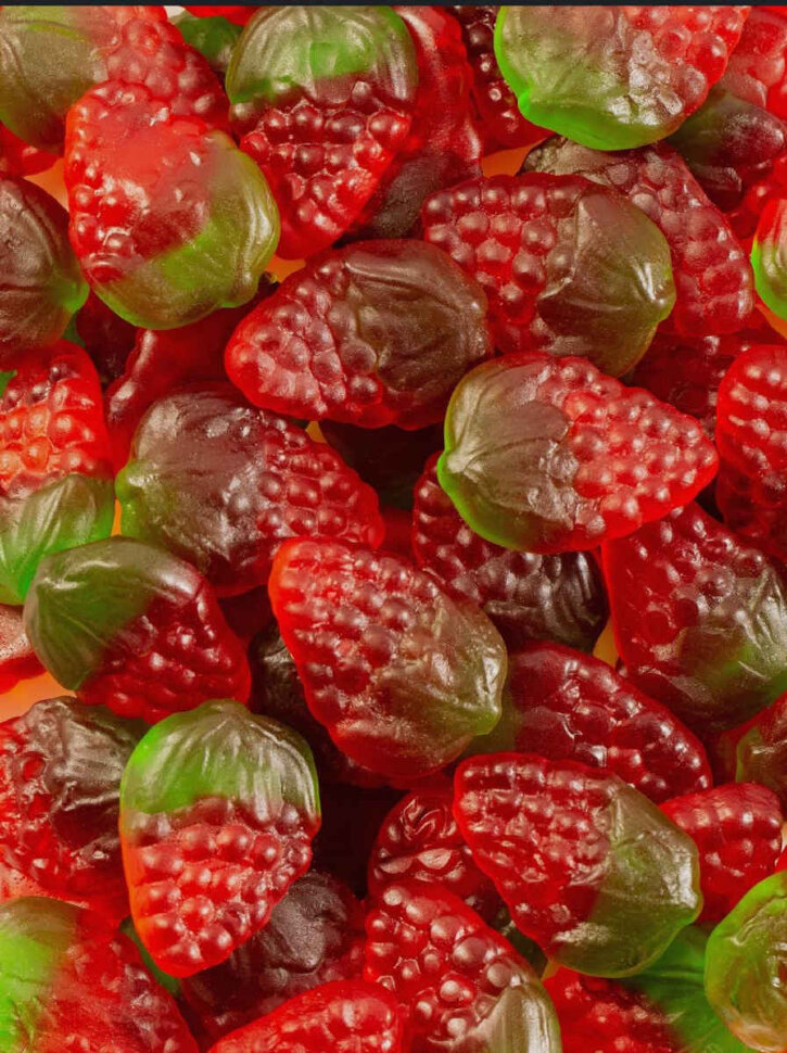 Мармелад жевательный SWEETO Большая клубника в боксе 1000 г 