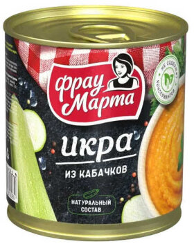 Икра из кабачков Фрау Марта 320 г