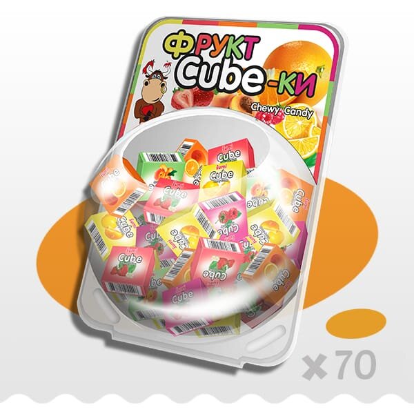 Жевательная конфета SUMI CUBES  Микс вкусов 11,5 г