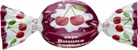 Карамель Вишня со сливками 1кг 