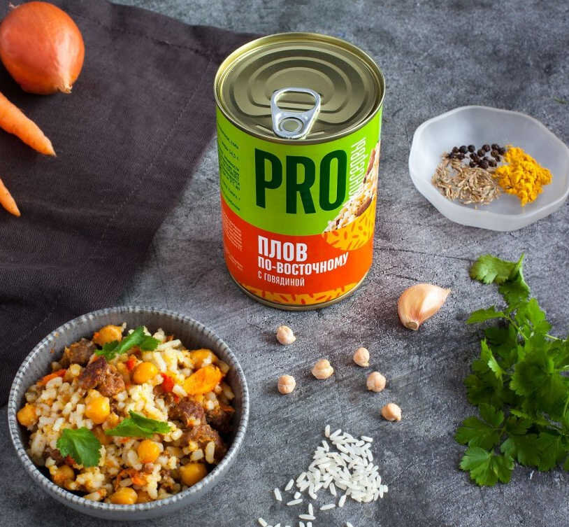 Плов по-восточному  PRO консервы 360 г 