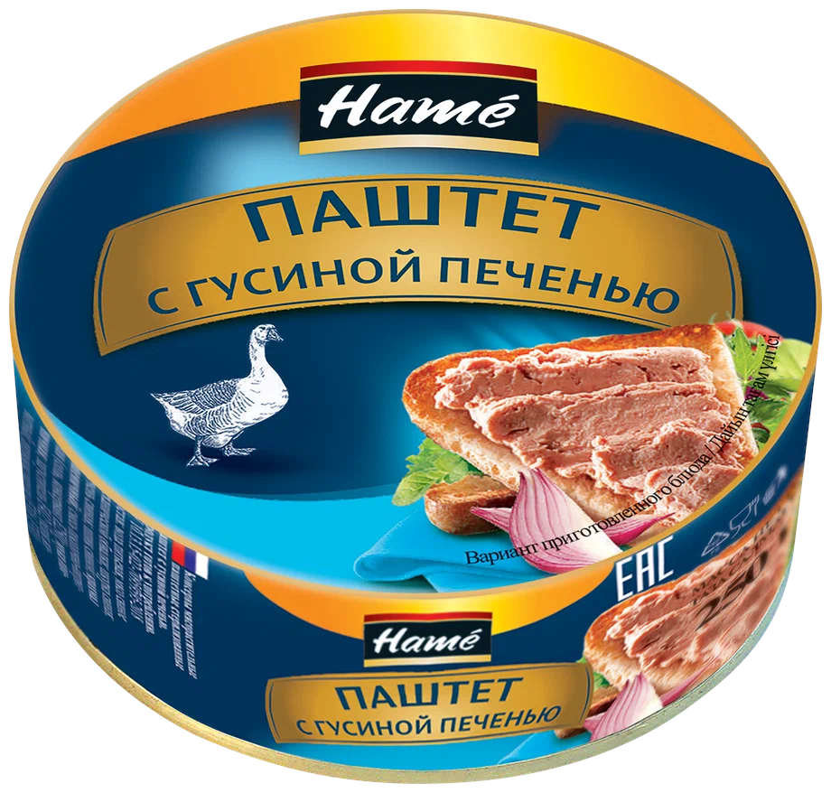 Паштет Hame с гусиной печенью 250гр