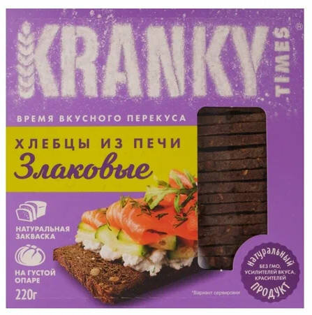 Хлебцы KRANKY злаковые 220 г