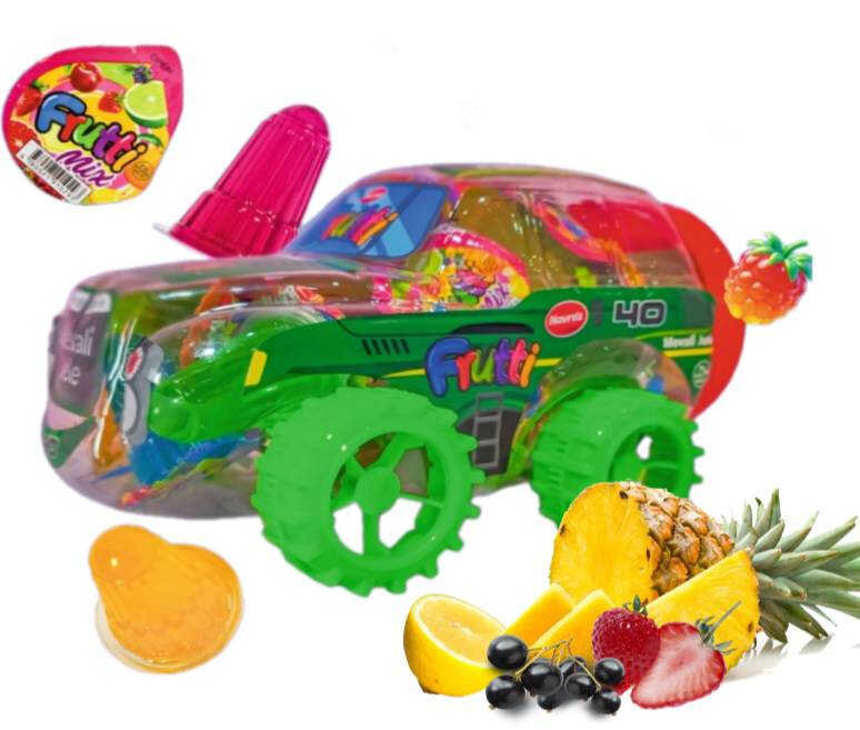 Желе FRUTTI Mini Car ассорти 17 г