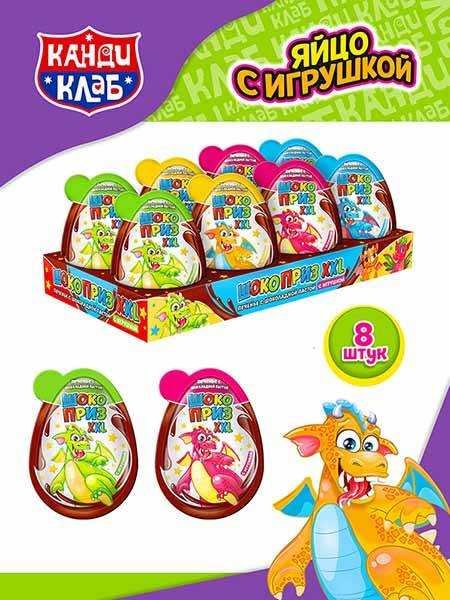 Печенье "Шокоприз XXL" с шоколадной пастой и игрушкой (с изображением дракона) 30 г