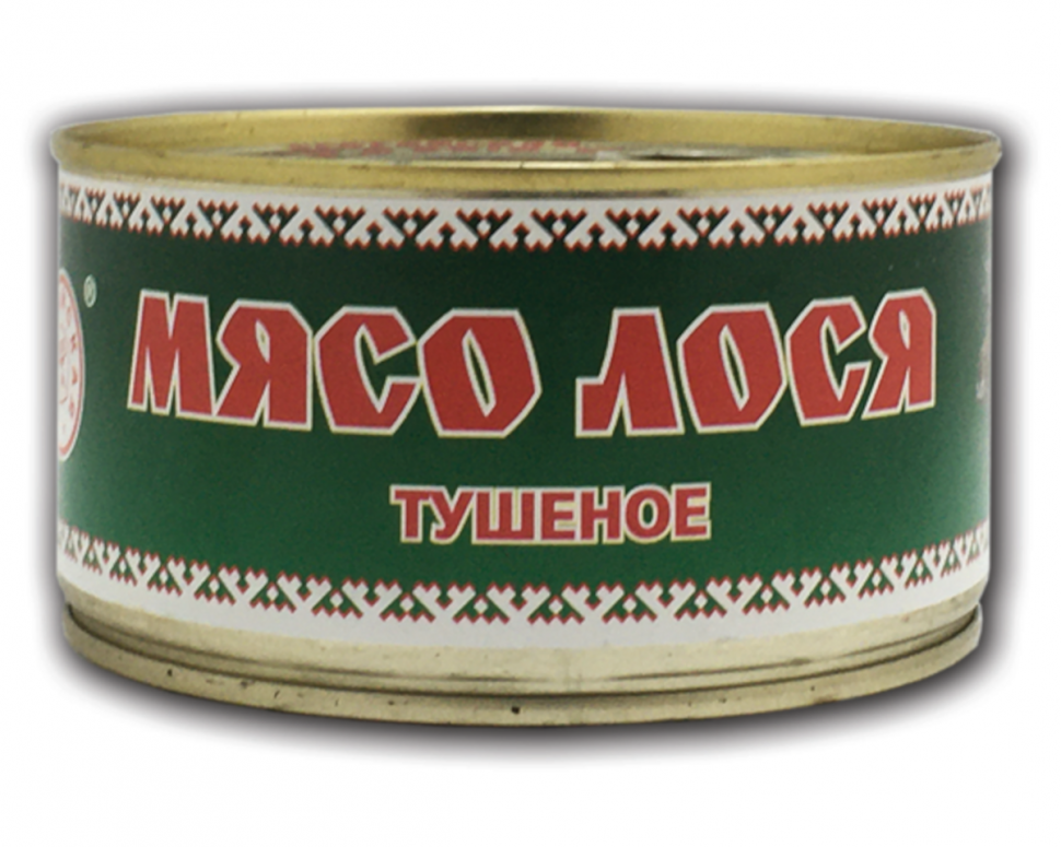Мясо лося тушеное Балтийская охота 325 г 