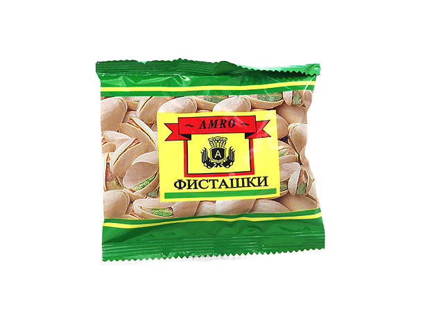 АМРО  фисташки  30 г. (спайка) х2