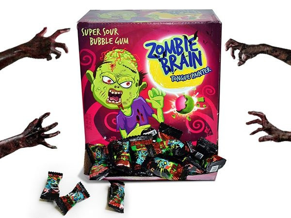 Жевательная резинка  ZOMBIE BRAIN 3,5гр.