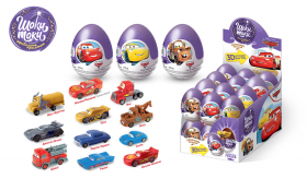 Шоколадное яйцо ШОКИ-ТОКИ DISNEY ТАЧКИ 2  20гр  