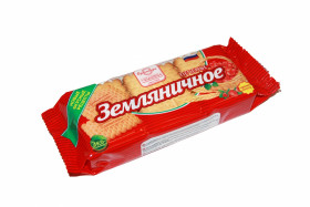 Печенье сахарное Брянконфи Земляничное 190гр 