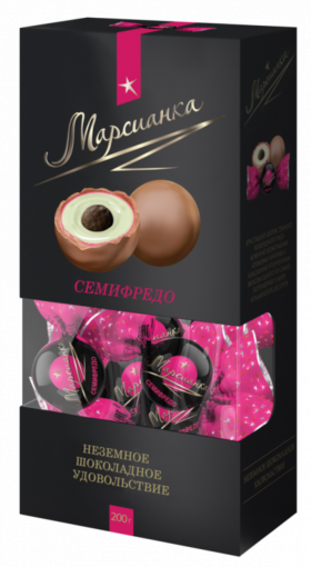 Конфеты Сладкий орешек Марсианка семифредо 200гр