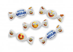 Карамель леденцы Мини-М ассорти Magic Smiles 1кг 