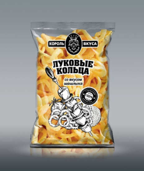 Луковое кольцо со вкусом шашлыка 140 г