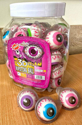 Жевательная конфета Akbulak Busting Ball 3D Глаз 11 г 