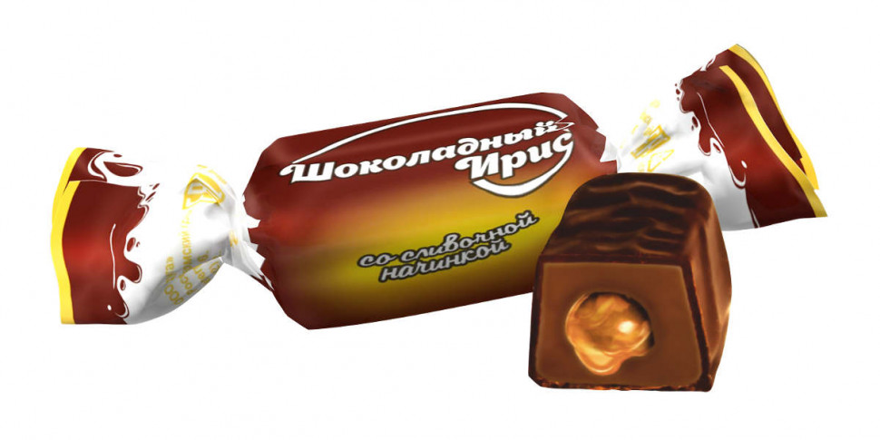 Конфеты "Шоколадный ирис со сливочной начинкой" 1 кг 