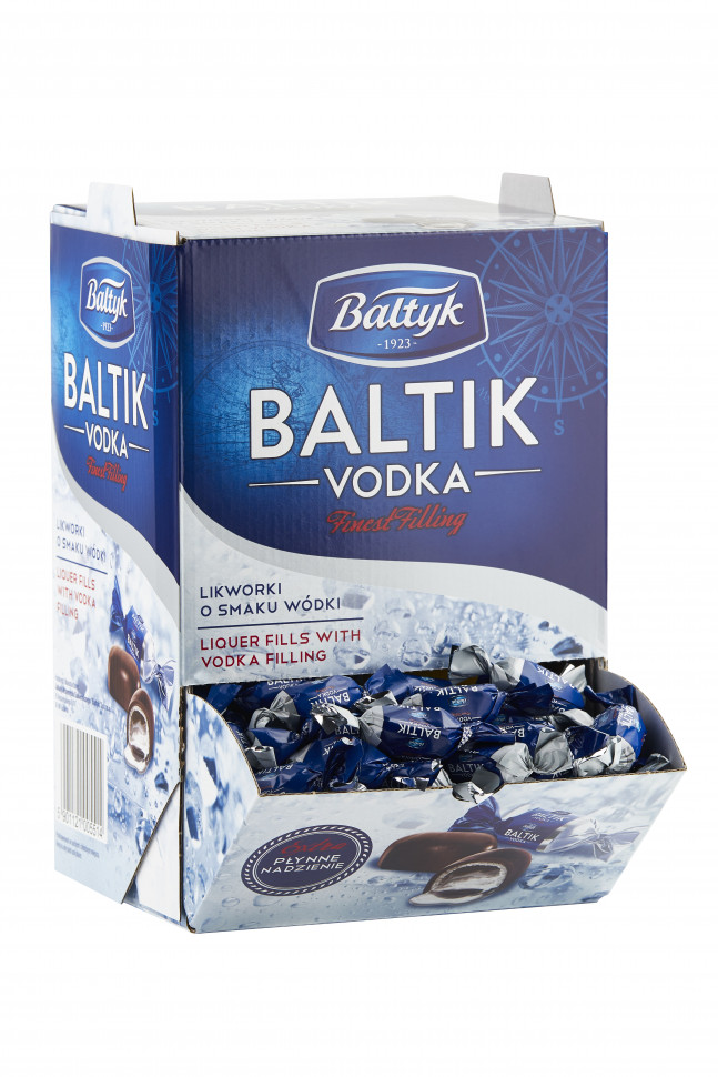Конфеты Baltik Водка в темном шоколаде 2,5кг