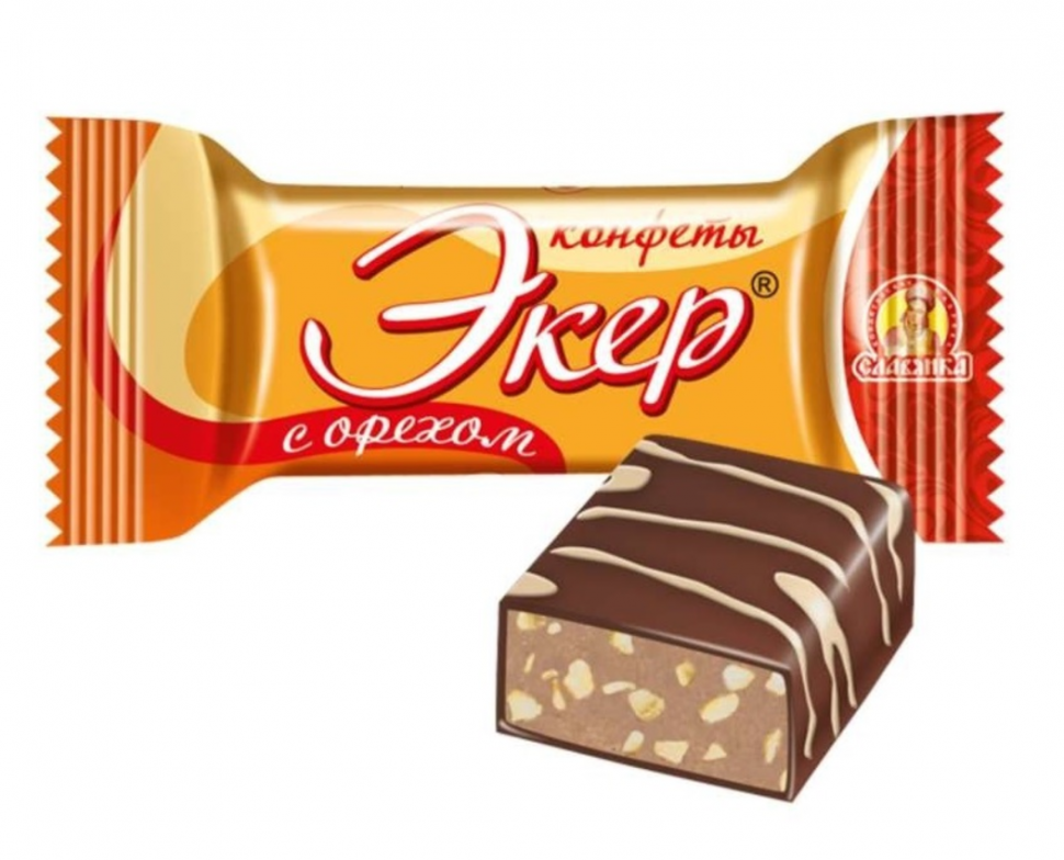 Конфеты  Экер с орехом 1 кг  