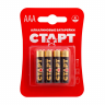 Батарейки "Старт" ААА 4 шт. блистер(мезинец)LR03 