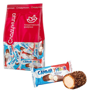 Конфеты Самый умный хрустящие конфетки 200 г
